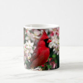 Roter männlicher Kardinal Kaffeetasse