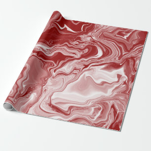 Roter Marmor Geschenkpapier
