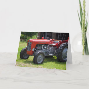 Roter Massey Ferguson 35X Karte