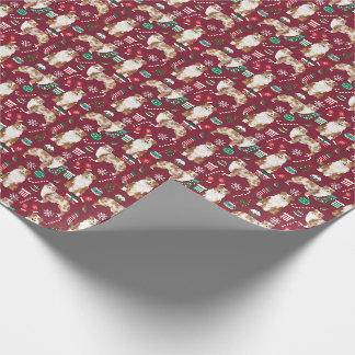 Roter Merle Australian Shepherd Weihnachten Cranbe Geschenkpapier