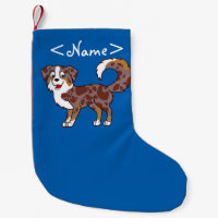 Roter Merle australischer Schäfer-Hund