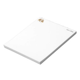 Roter Merle australischer Schäfer-Welpe Notizblock