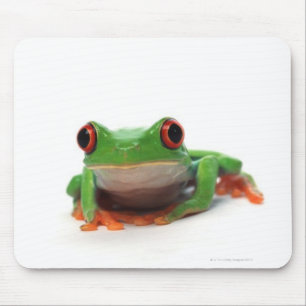 Roter mit Augen Baumfrosch 2 Mousepad