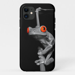 Roter Mit Augen Baumfrosch iPhone 11 Hülle
