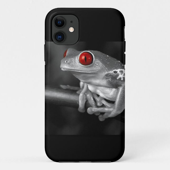 Roter Mit Augen Baumfrosch Case-Mate iPhone Hülle (Rückseite)