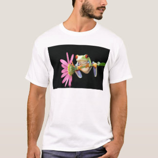 roter mit Augen Baumfrosch T-Shirt