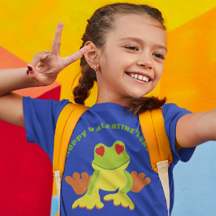 Roter Mit Augen Baumwoll-Mohntag T-Shirt