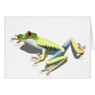 Roter Mit Augen Frosch