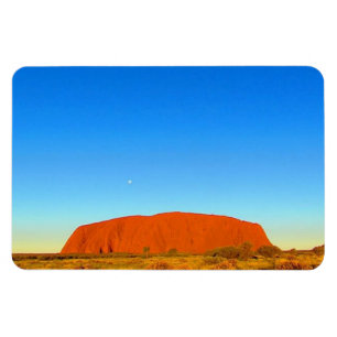 Roter Mittelhimmel Magnet