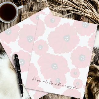 Roter Mohn Hintergrund Scrapbook Binder Papier Briefbogen