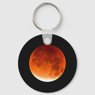 Roter Mond steigt auf Schlüsselanhänger