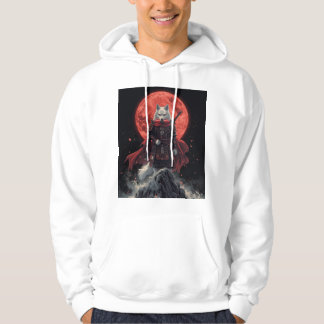 Roter Mond Wolf Ronin Hoodie