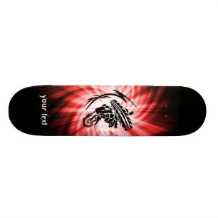 Roter Motocross Skateboard