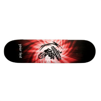 Roter Motocross Skateboard
