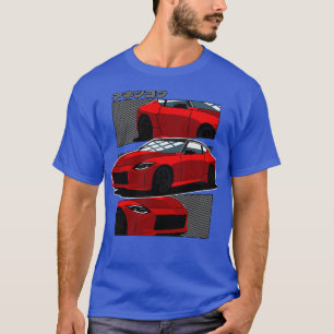 Roter Nissan 400z T-Shirt
