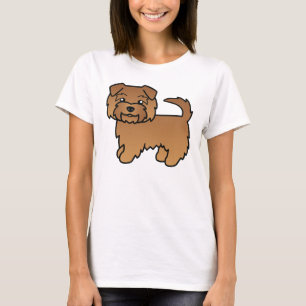 Roter Norfolk Terrier T-Shirt