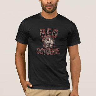Roter Oktober Baseball Postsaison Fan T - Shirt 2