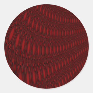 Roter Oktopus Tentacles Stickers