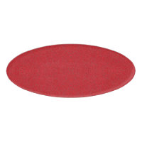 Roter Oval-Tag mit glattem Rauschen - Anpassen