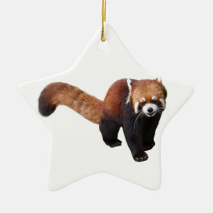 "Roter Pandaの 優 良 品 Keramikornament