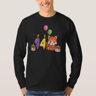 Roter Panda 14. Geburtstag Spaß Roter Pandas Tier T-Shirt