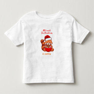 Roter Panda: Alles, was ich zu Weihnachten wollte, Kleinkind T-shirt