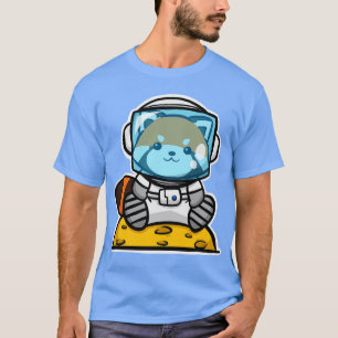 Roter Panda Astronaut T-Shirt