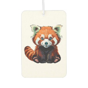 Roter Panda Autolufterfrischer