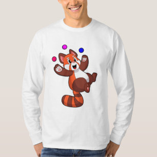 Roter Panda beim Juggle Circus.PNG T-Shirt