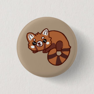 Roter Panda Button