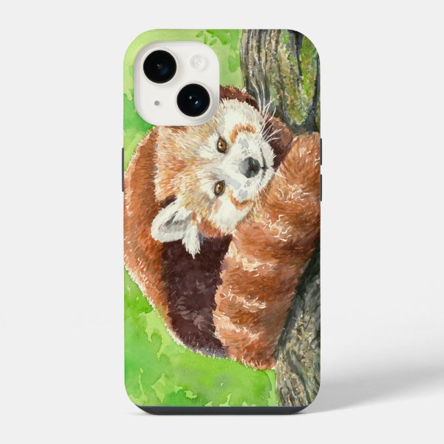 Roter Panda iPhone Hülle (Rückseite)