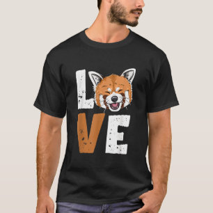 Roter Panda liebt Roter Panda T-Shirt