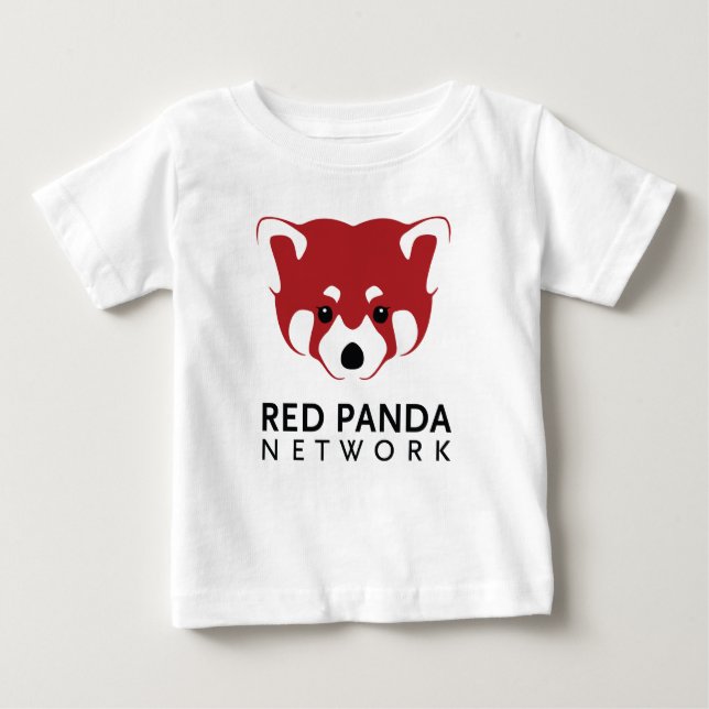 Roter Panda-Logo-T-Shirt Baby T-shirt (Vorderseite)
