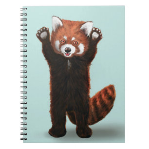 Roter Panda Notizblock