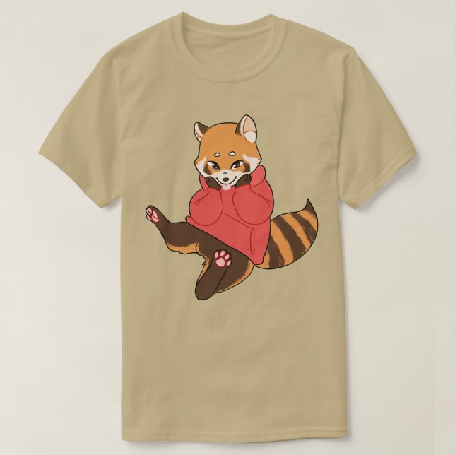 Roter Panda Oso T-Shirt (Design vorne)