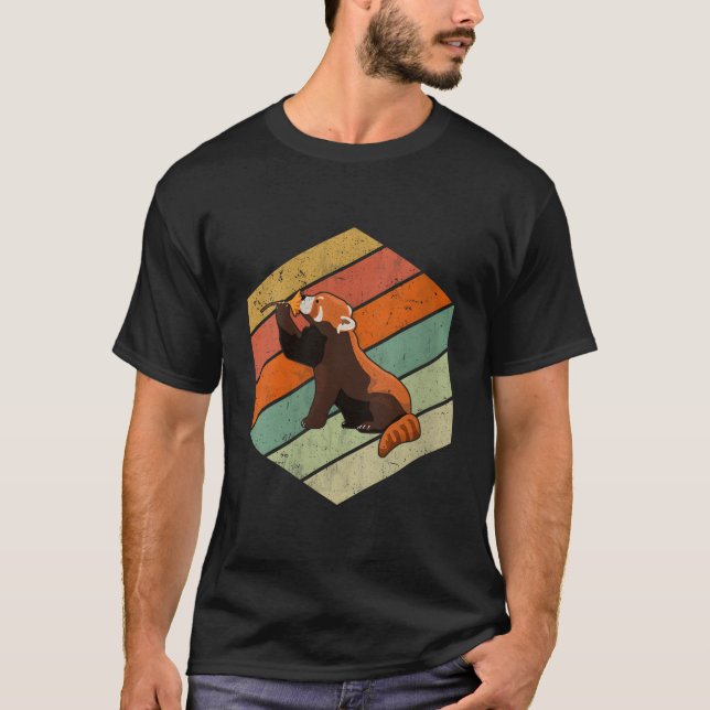 Roter Panda Roter Panda T-Shirt (Vorderseite)
