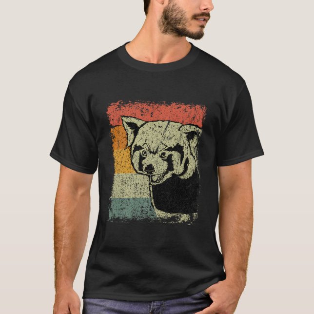 Roter Panda Roter Panda T-Shirt (Vorderseite)