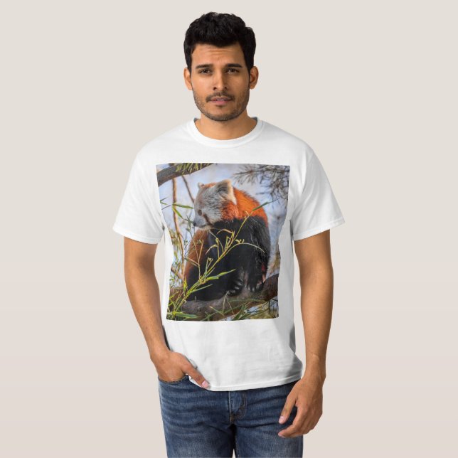 Roter Panda T-Shirt (Vorne ganz)