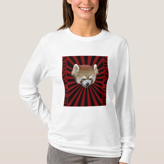 roter Panda T-Shirt (Vorderseite)