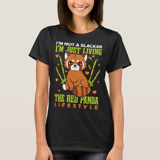 Roter Panda T-Shirt (Vorderseite)