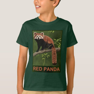 Roter Panda T-Shirt