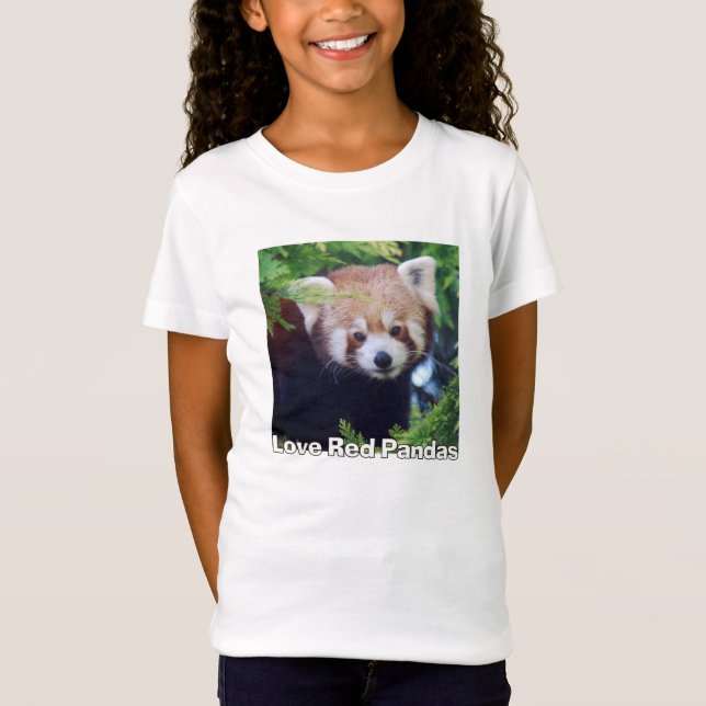 Roter Panda T-Shirt (Vorderseite)