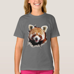 Roter Panda T-Shirt