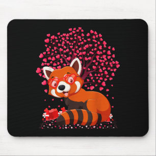 Roter Panda Tierliebhaber Lustiger Roter Panda Val Mousepad
