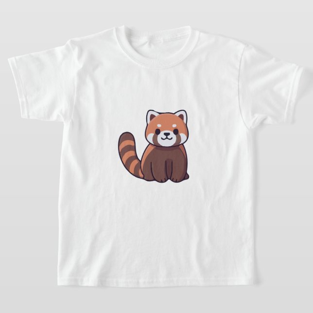 Roter Panda zum Shirt-Design T-Shirt (Ablage )