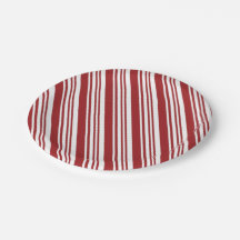 Roter Peppermint Streifen