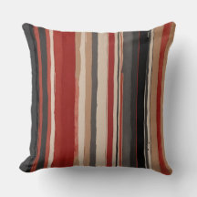 Roter Pfirsich und schwarze Streifen