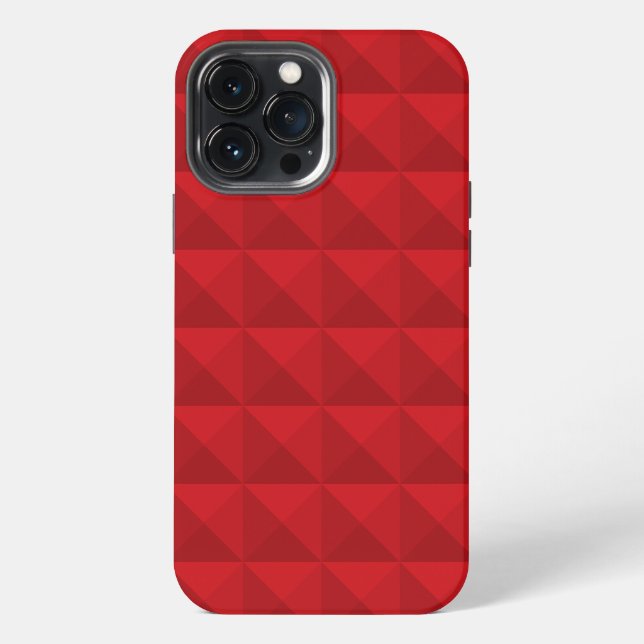 Roter Platz iPhone Hülle (Rückseite)