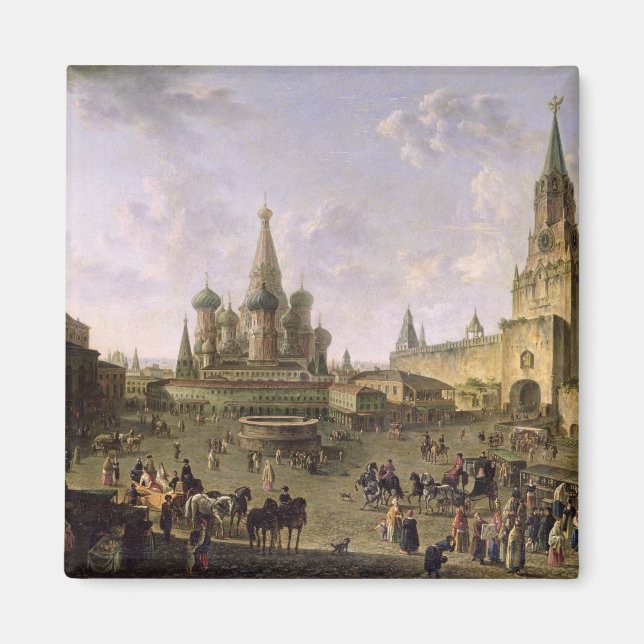 Roter Platz, Moskau, 1801 Magnet (Vorne)
