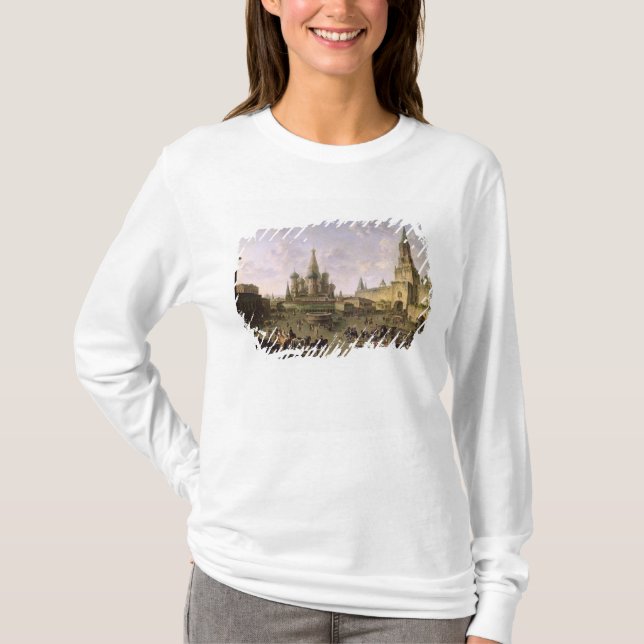 Roter Platz, Moskau, 1801 T-Shirt (Vorderseite)